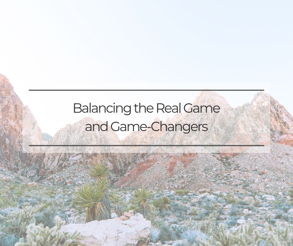 Balancing Real Game and Game-Changers