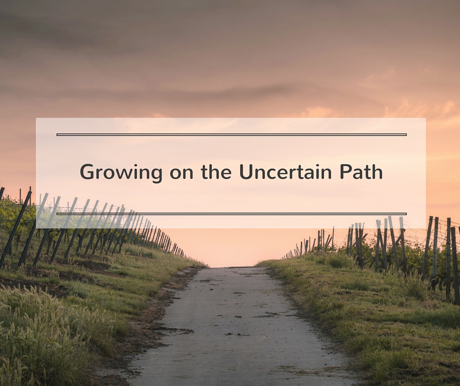 Growing on the Uncertain Path